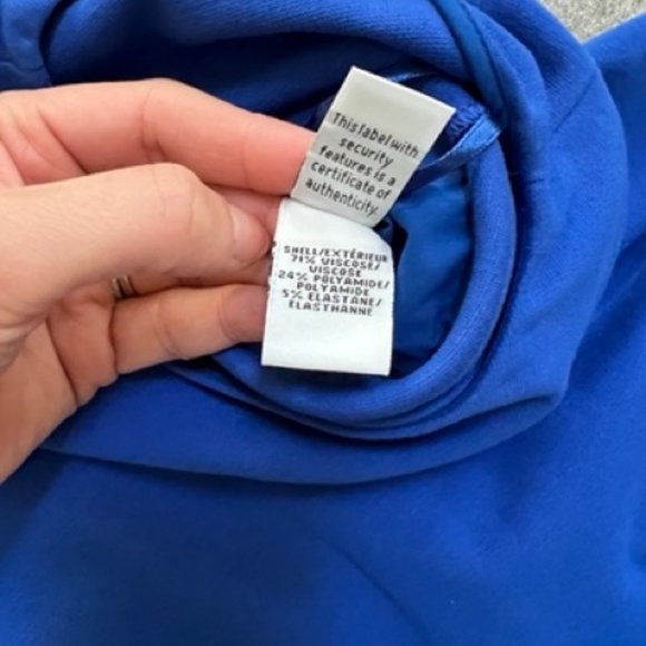 DVF Diane Von Frustenberg Royal Blue Dress (NWT) - Picture 4 of 5